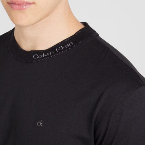 Calvin Klein Tricou  gri / negru preţ