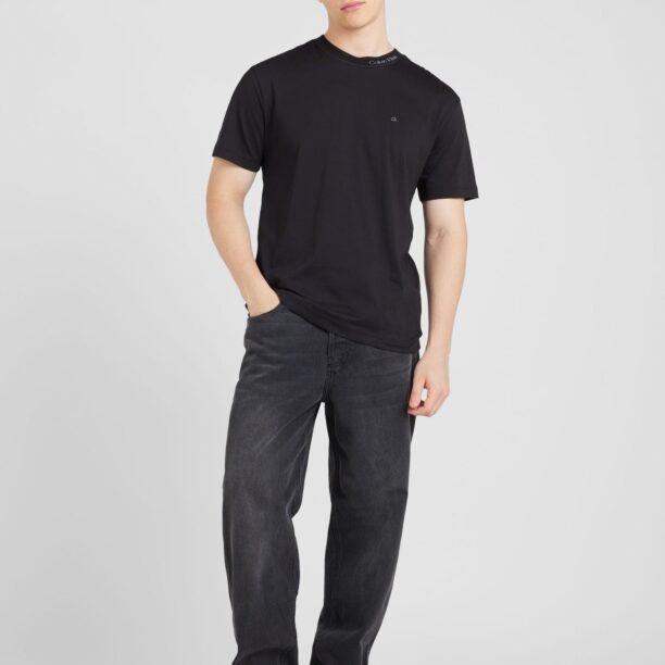 Calvin Klein Tricou  gri / negru