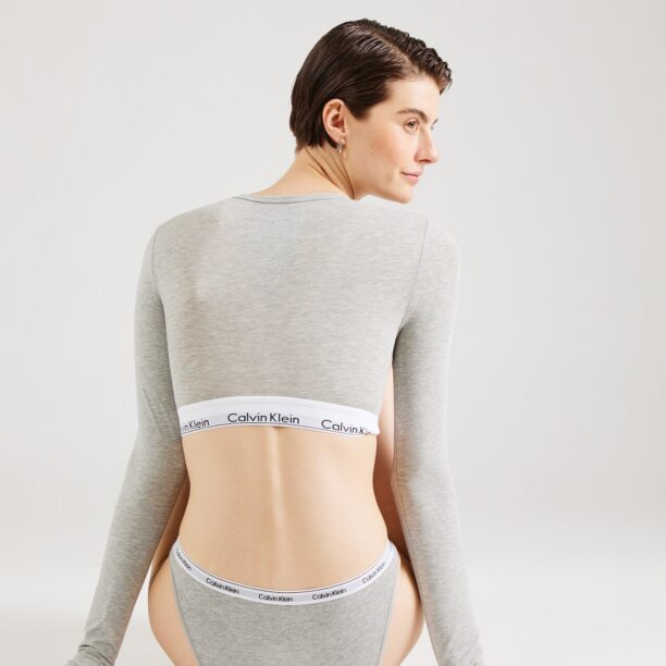 Calvin Klein Underwear Bluză de noapte  gri deschis preţ