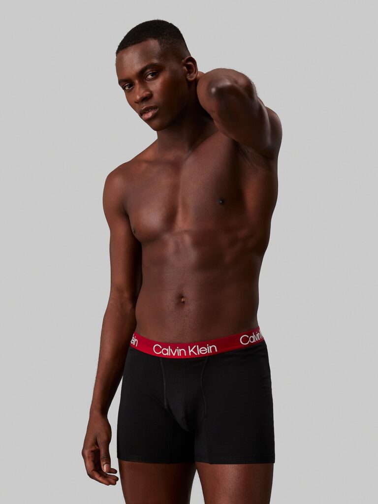 Calvin Klein Underwear Boxeri  bleumarin / gri / roșu / negru