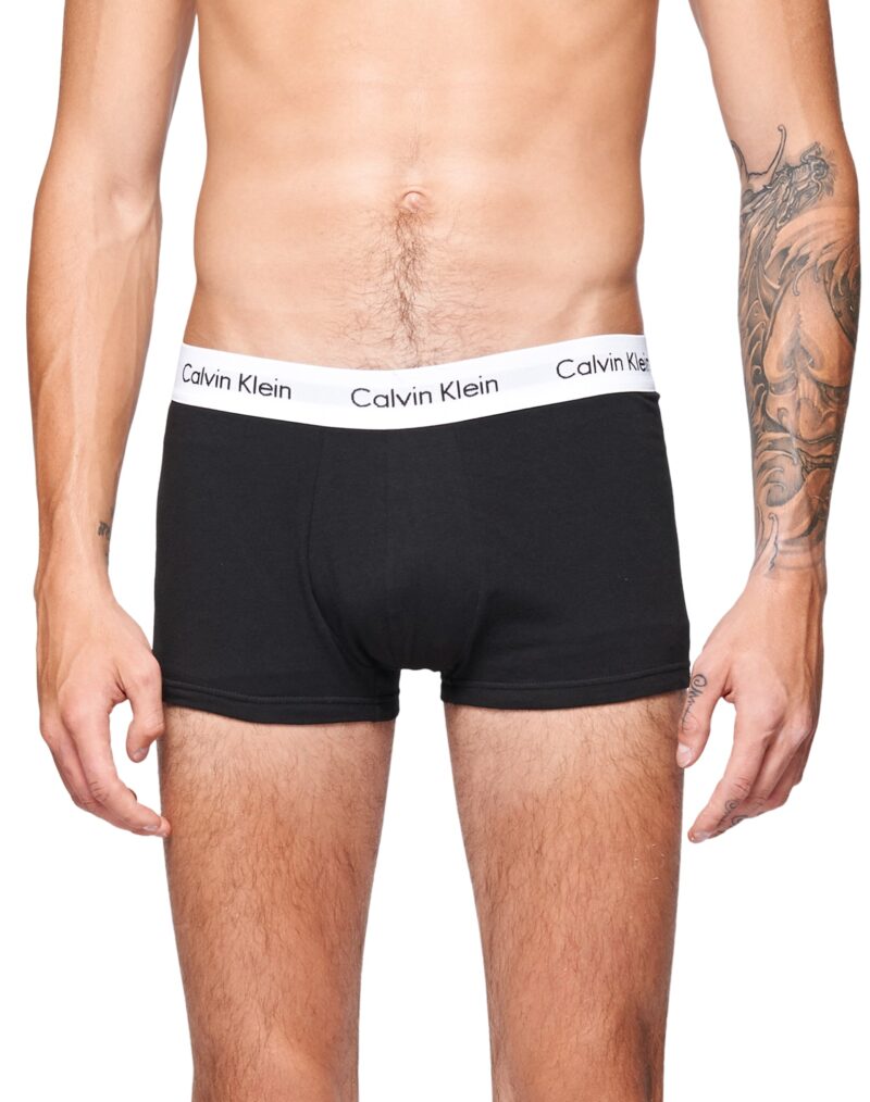 Calvin Klein Underwear Boxeri  gri deschis / negru / alb