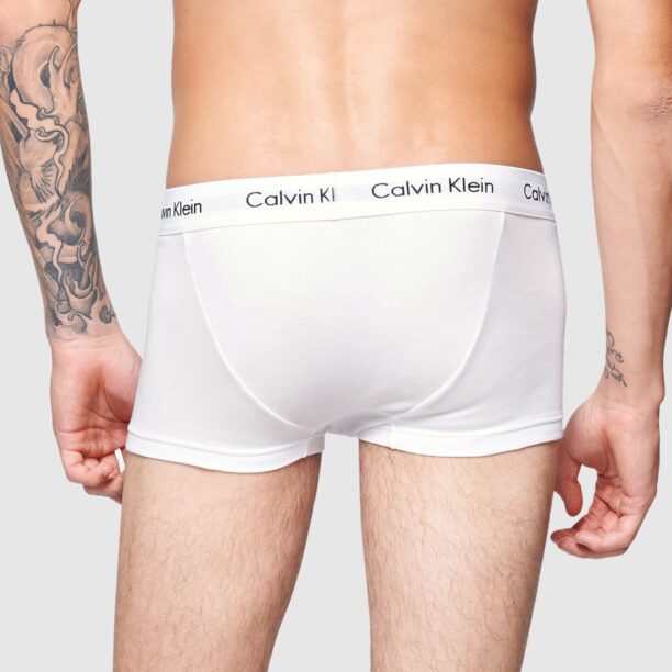 Calvin Klein Underwear Boxeri  gri / negru / alb preţ