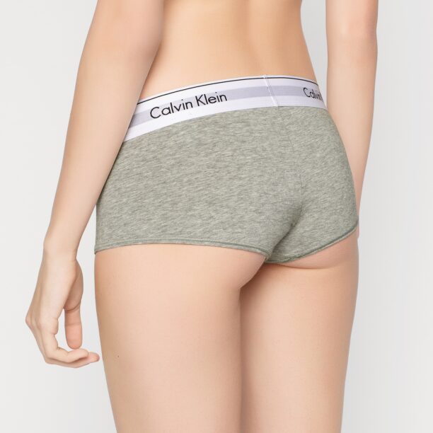 Calvin Klein Underwear Chiloți 'Boyshort'  gri amestecat / negru / alb preţ