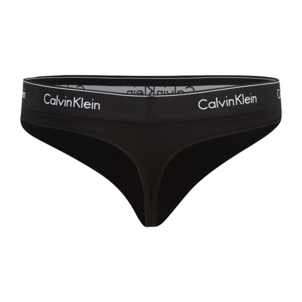 Calvin Klein Underwear Plus Tanga  negru / alb