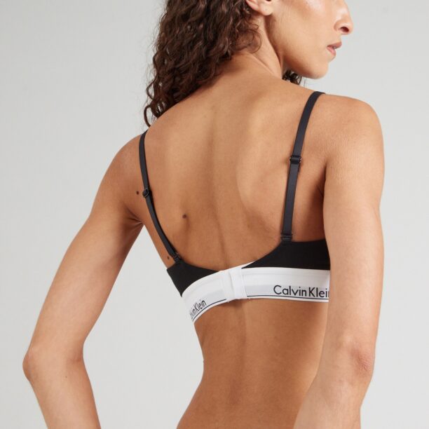 Calvin Klein Underwear Sutien  gri deschis / negru / alb preţ