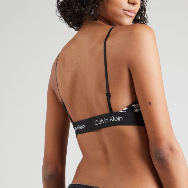 Calvin Klein Underwear Sutien  negru / alb