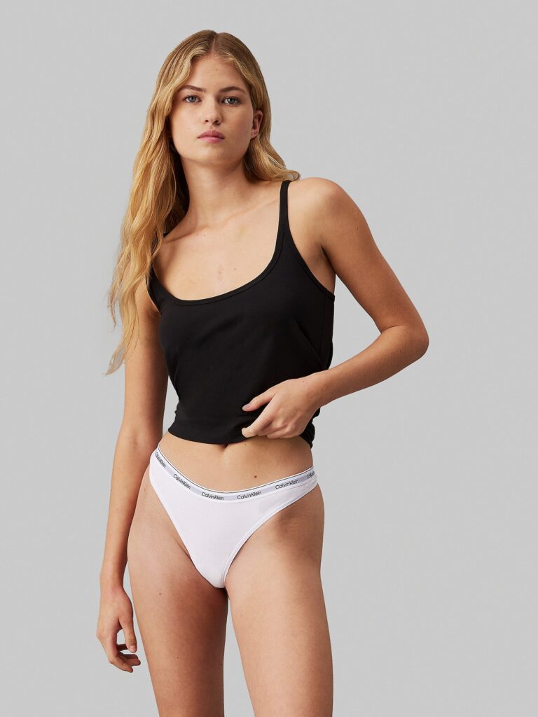 Calvin Klein Underwear Tanga  mov vânătă / mov pastel / negru / alb