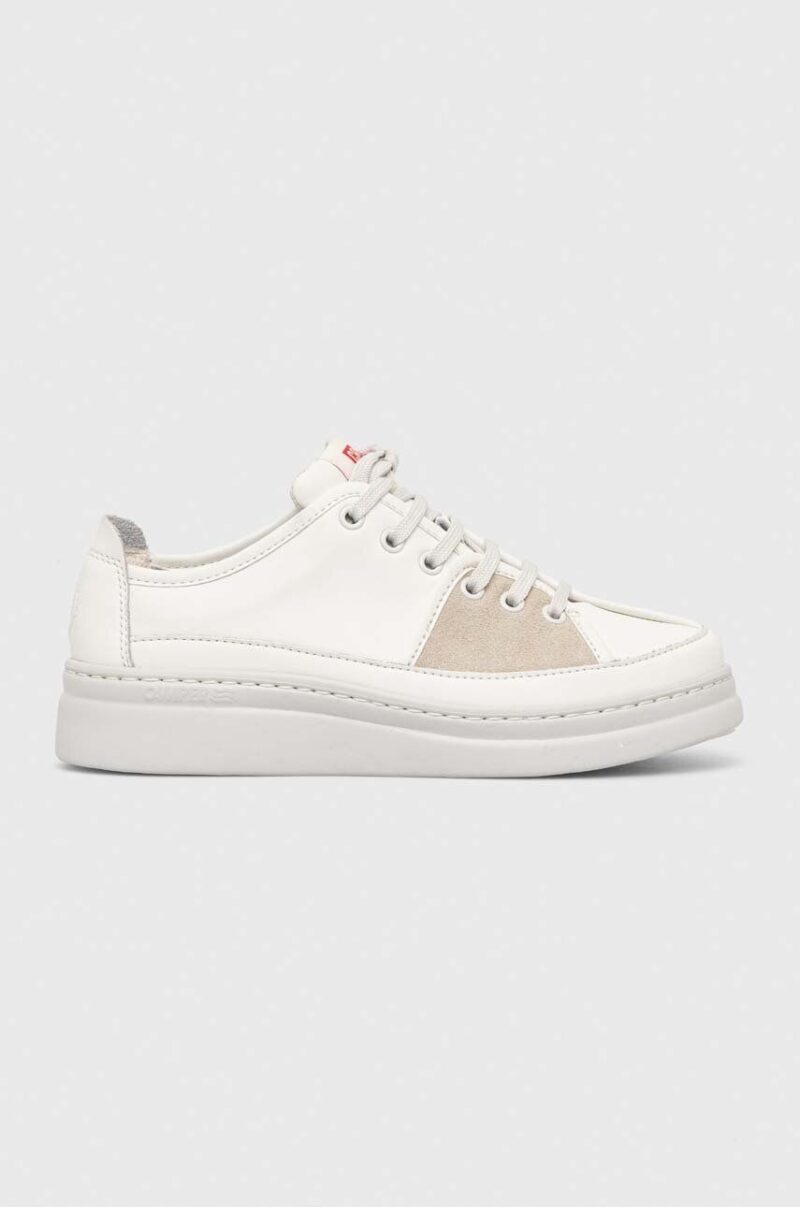 Camper sneakers din piele TWS culoarea alb