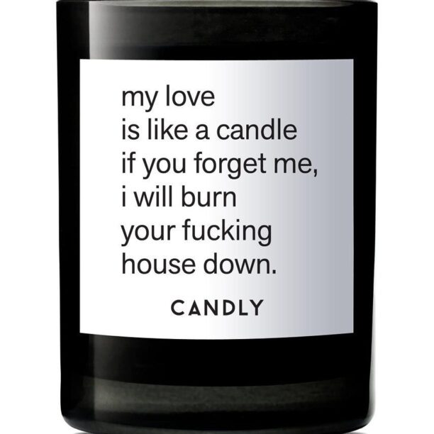 Candly - Lumanare parfumata de soia My love is like a candle 250 g