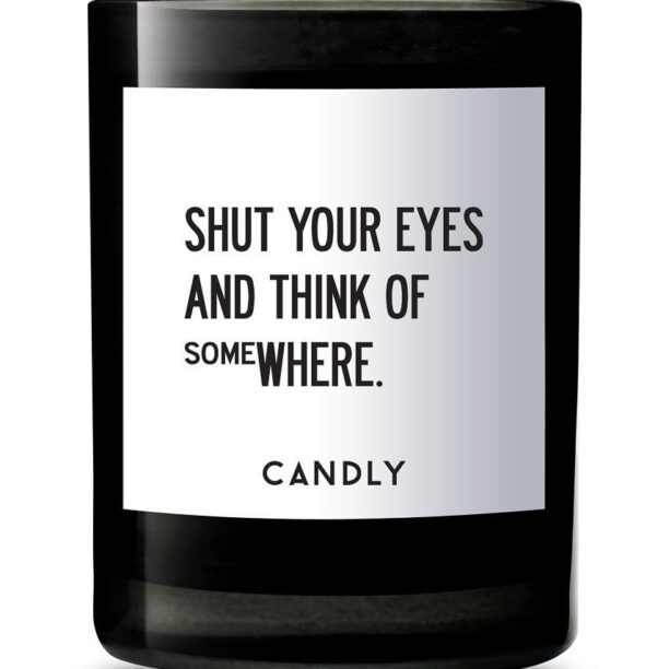 Candly - Lumanare parfumata de soia Shut your eyes 250 g