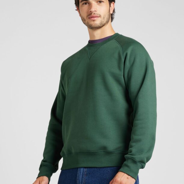 Carhartt WIP Bluză de molton 'Chase'  verde preţ