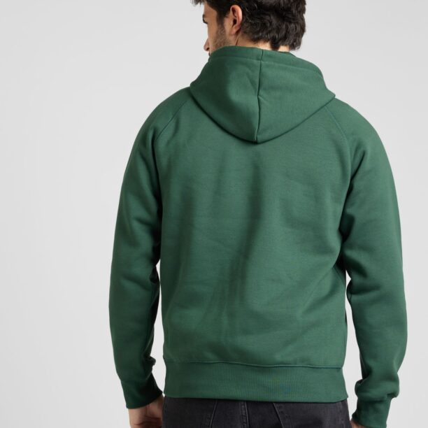 Carhartt WIP Bluză de molton 'Chase'  verde smarald