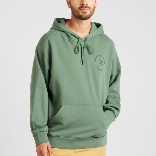 Preţ Carhartt WIP Bluză de molton 'Stamp'  verde jad / negru