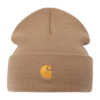 Carhartt WIP Căciulă 'Chase'  maro mokka / portocaliu