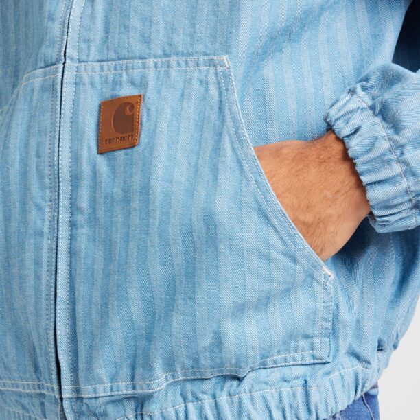 Carhartt WIP Geacă de primăvară-toamnă 'Menard'  albastru denim / albastru deschis preţ