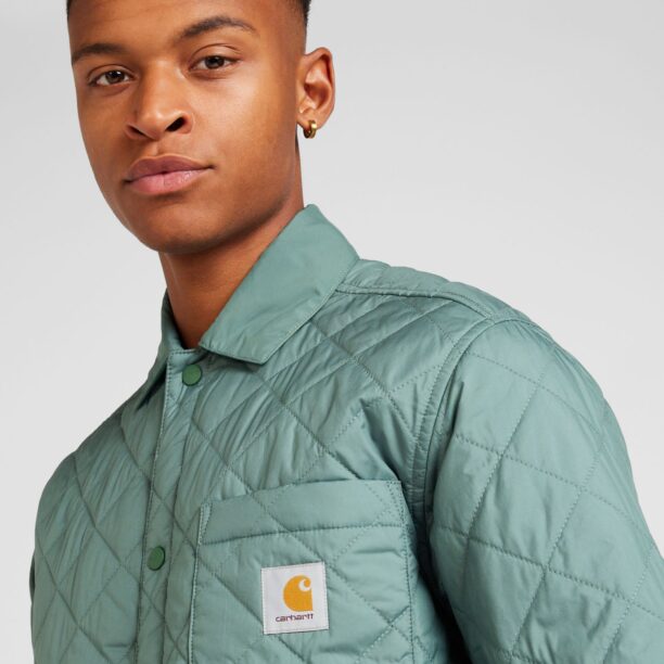 Preţ Carhartt WIP Geacă de primăvară-toamnă 'Wadeson'  verde smarald