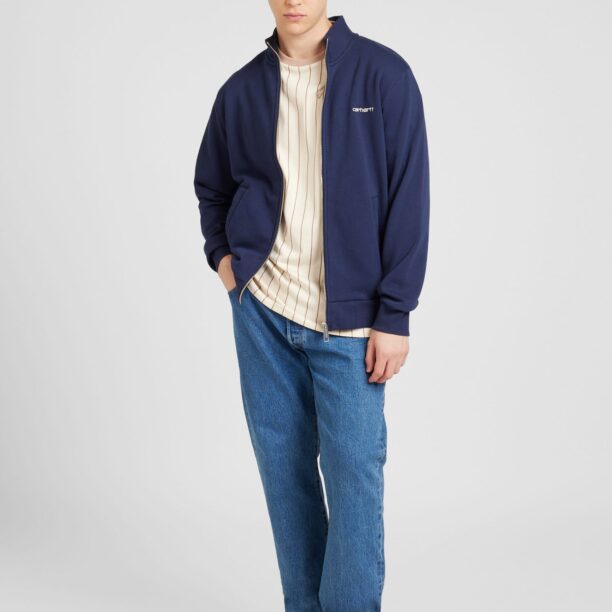 Preţ Carhartt WIP Hanorac  bleumarin / alb