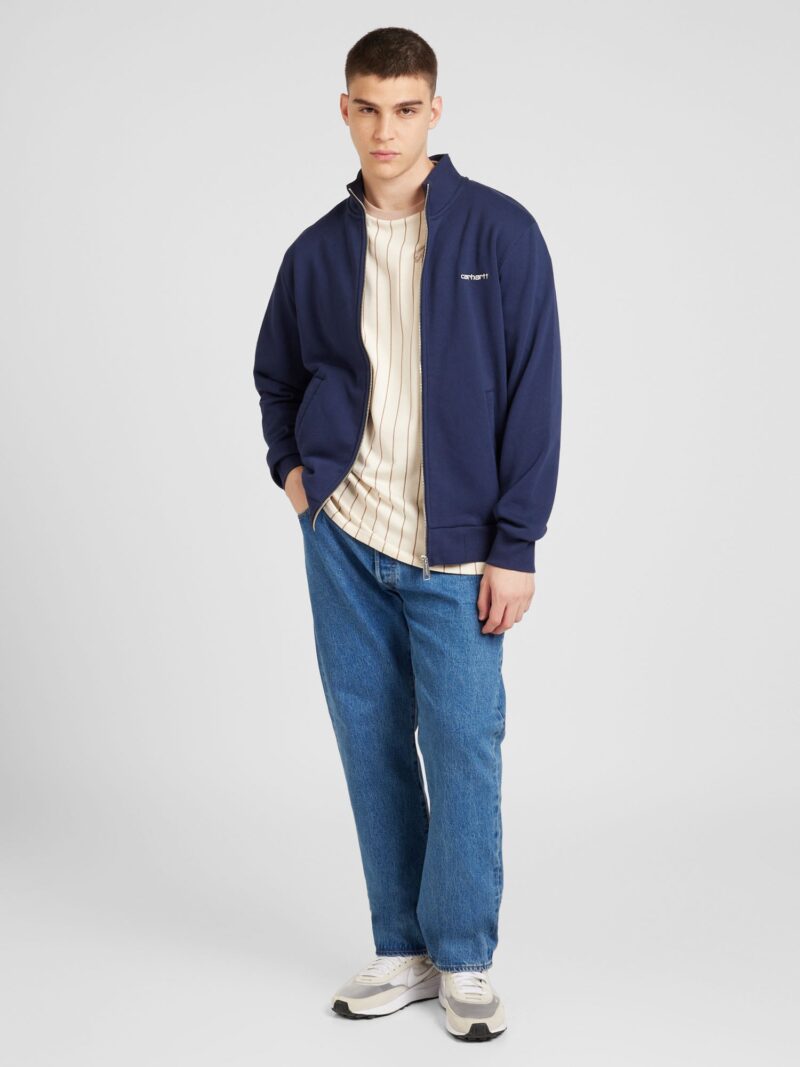 Preţ Carhartt WIP Hanorac  bleumarin / alb