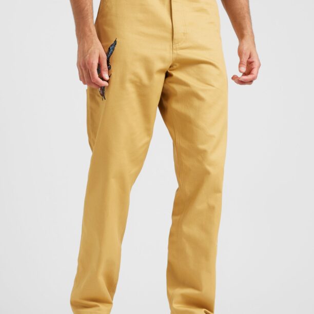 Carhartt WIP Pantaloni 'Ducks Single Knee'  maro / maro cappuccino / gri bazalt / negru