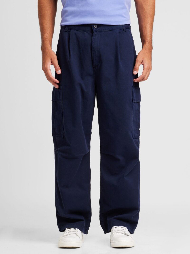 Cumpăra Carhartt WIP Pantaloni cu buzunare 'Cole'  albastru marin