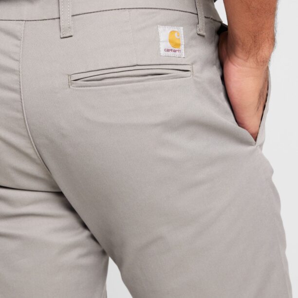 Carhartt WIP Pantaloni eleganți 'Rebel'  galben curry / gri / roșu / alb preţ