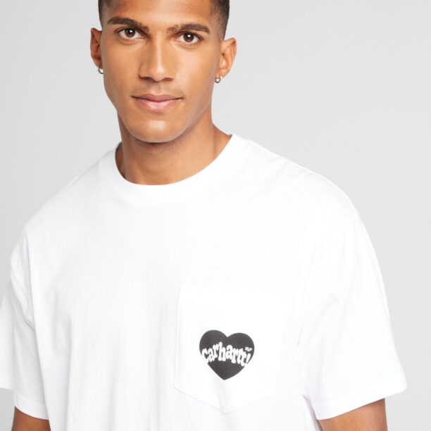 Preţ Carhartt WIP Tricou 'Amour'  negru / alb