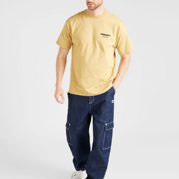 Preţ Carhartt WIP Tricou 'Ducks'  maro / galben lămâie / verde / negru