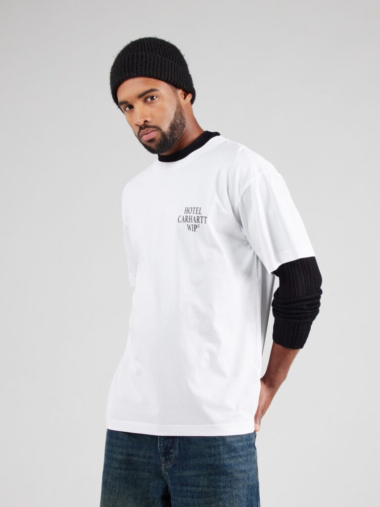 Carhartt WIP Tricou 'Hotel Keys'  negru / alb