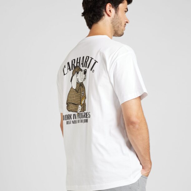 Cumpăra Carhartt WIP Tricou 'Inspector'  nisipiu / galben / negru / alb