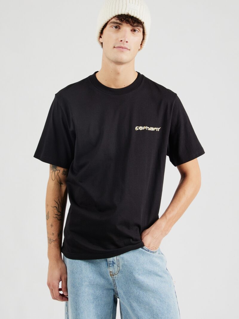 Carhartt WIP Tricou 'Noodle Soup'  galben deschis / roșu vin / negru / alb