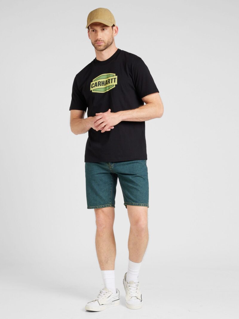 Preţ Carhartt WIP Tricou  galben / verde pastel / negru