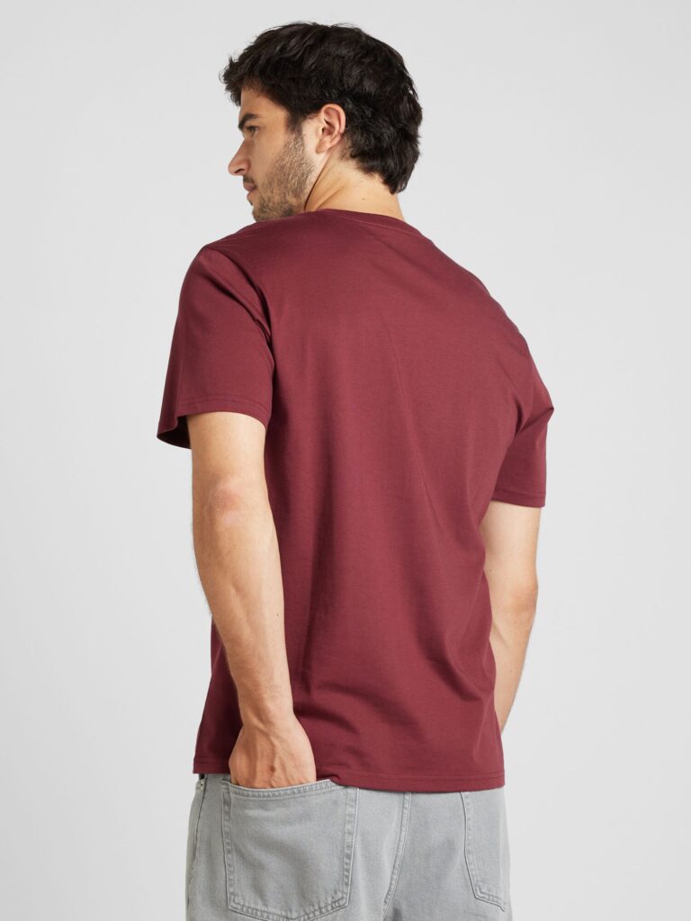 Cumpăra Carhartt WIP Tricou  portocaliu / roșu bordeaux / alb murdar