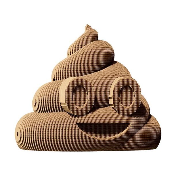 Cartonic puzzle 3d Poop