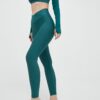 Casall jambiere de yoga culoarea verde