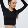 Casall longsleeve de yoga culoarea negru