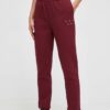 Casall pantaloni de trening culoarea bordo