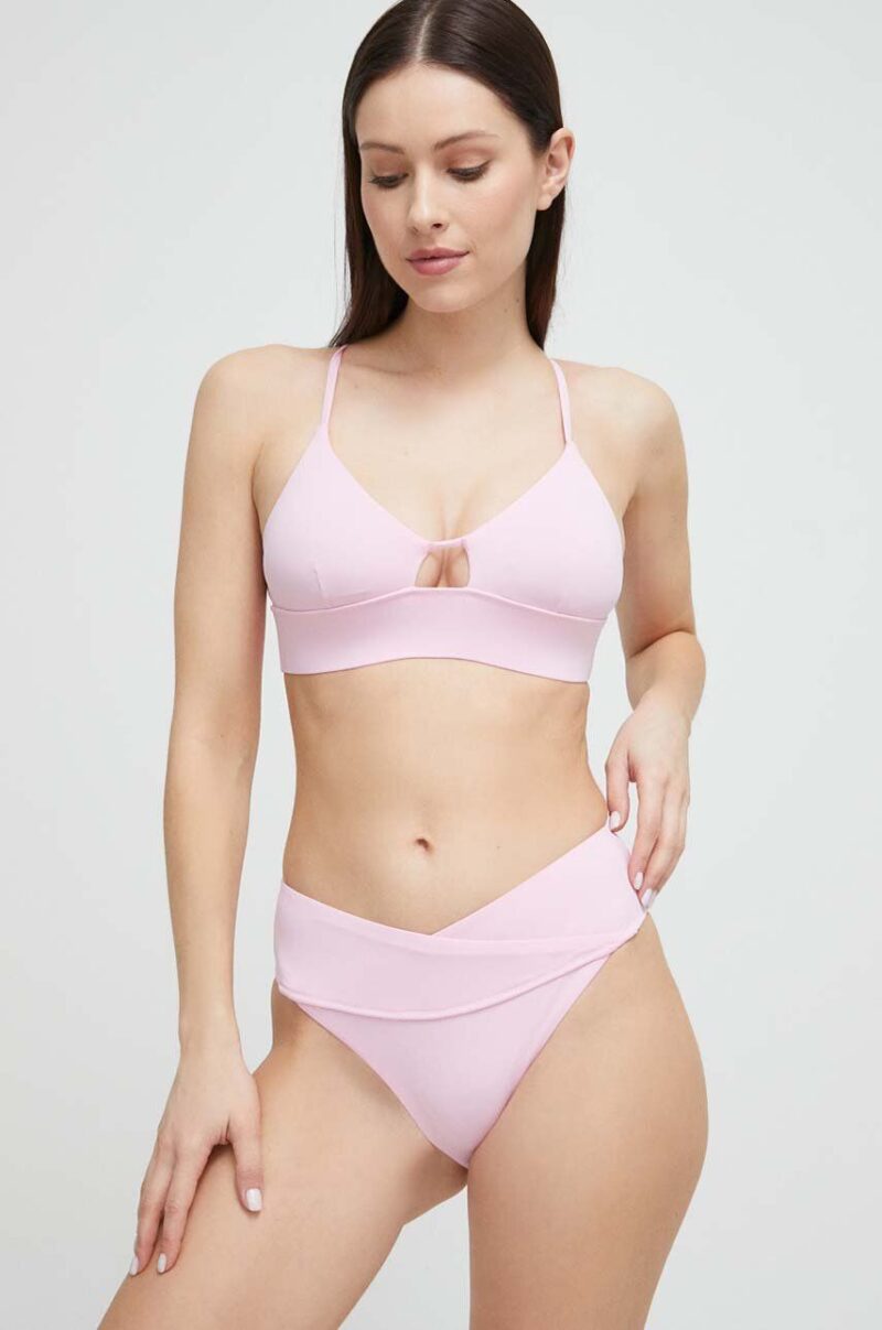 Casall sutien de baie culoarea roz