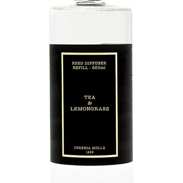 Cereria Molla alimentare pentru difuzorul de parfum Tea & Lemongrass 500 ml