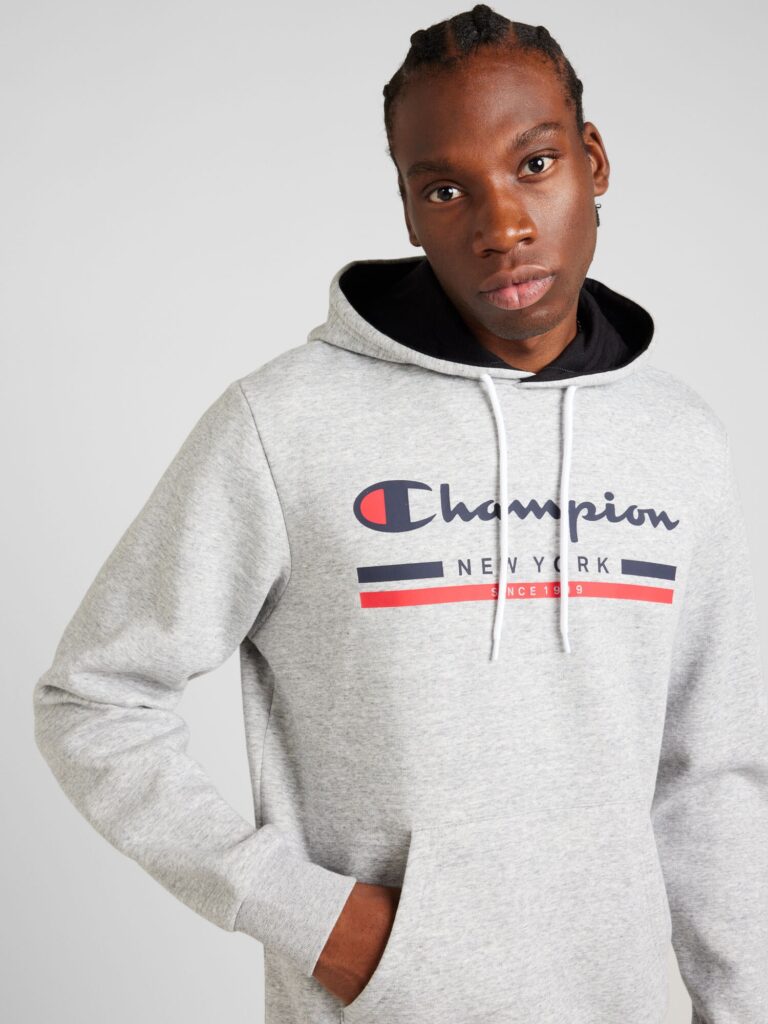 Cumpăra Champion Authentic Athletic Apparel Bluză de molton  albastru marin / gri amestecat / sângeriu