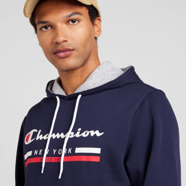 Champion Authentic Athletic Apparel Bluză de molton  albastru noapte / roșu / alb murdar