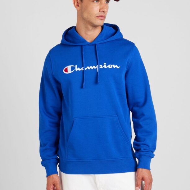 Champion Authentic Athletic Apparel Bluză de molton  albastru / roşu închis / alb preţ