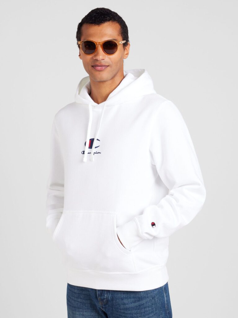 Champion Authentic Athletic Apparel Bluză de molton  albastru / roșu / negru / alb preţ