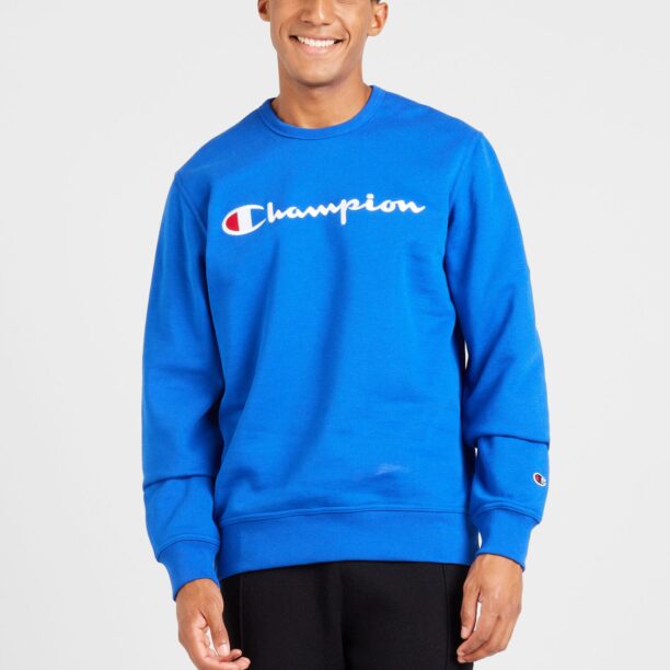 Champion Authentic Athletic Apparel Bluză de molton  azur / roșu / alb preţ