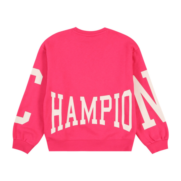 Champion Authentic Athletic Apparel Bluză de molton  bej deschis / roz zmeură