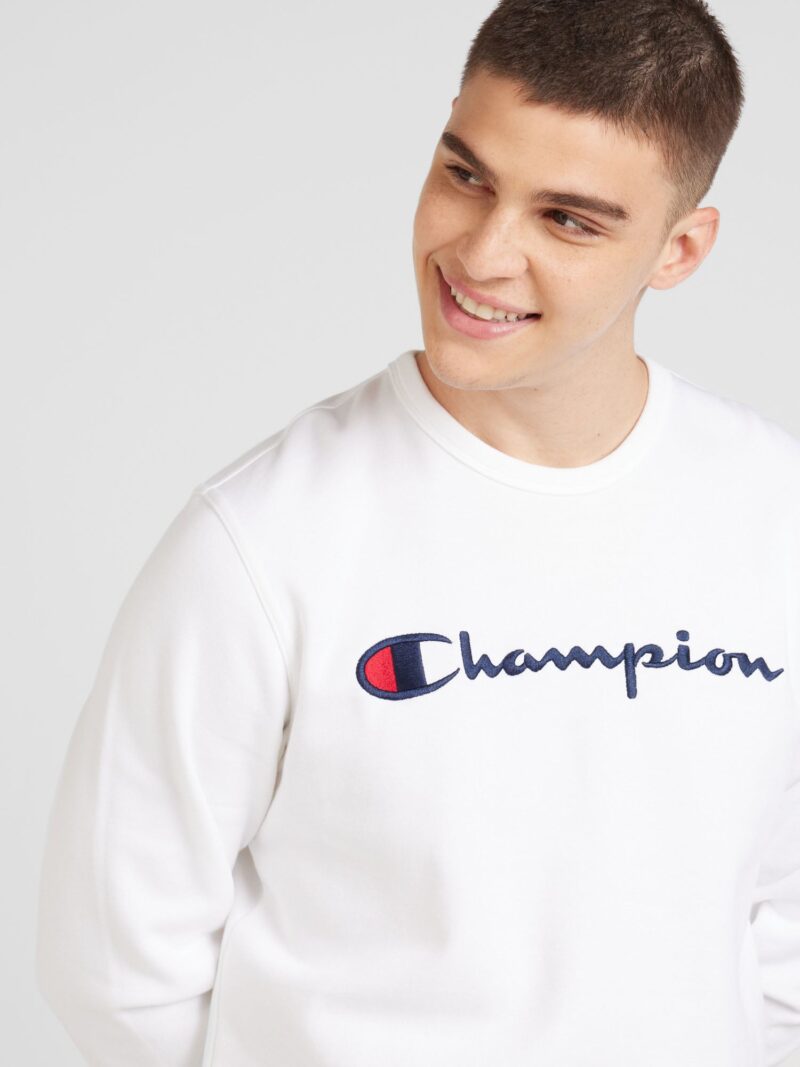 Champion Authentic Athletic Apparel Bluză de molton  bleumarin / roșu / alb