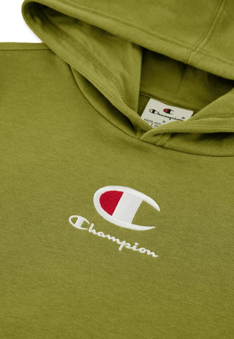 Champion Authentic Athletic Apparel Bluză de molton  bleumarin / verde limetă / roșu / alb