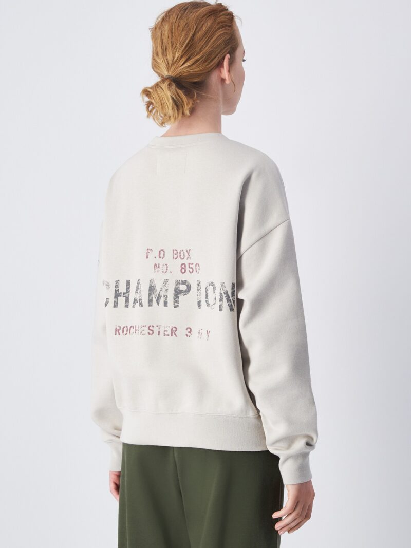 Champion Authentic Athletic Apparel Bluză de molton  gri deschis / gri închis / magenta / negru preţ