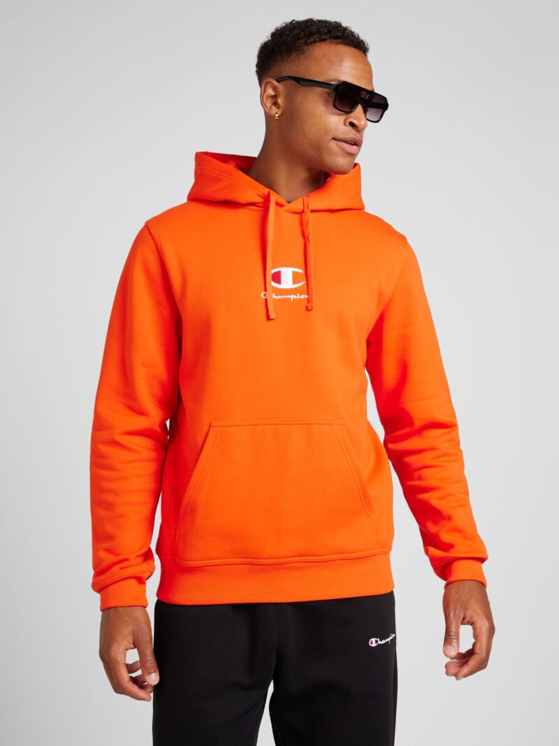 Preţ Champion Authentic Athletic Apparel Bluză de molton  portocaliu / roșu / alb