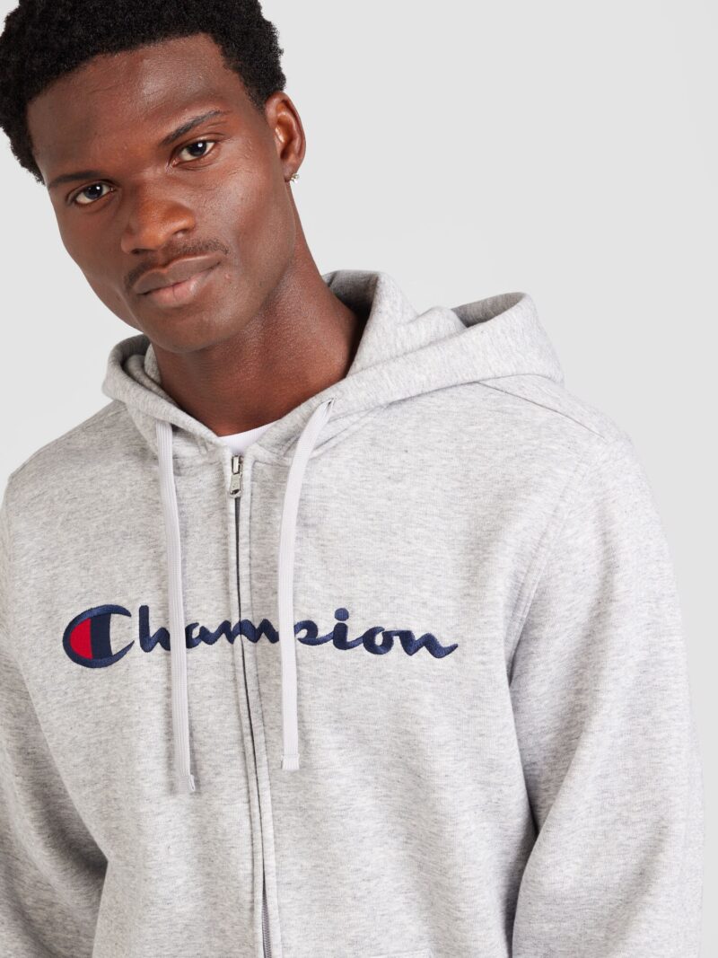 Champion Authentic Athletic Apparel Hanorac  bleumarin / gri amestecat / roșu preţ