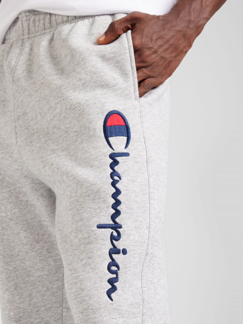 Champion Authentic Athletic Apparel Pantaloni  bleumarin / gri amestecat / roșu